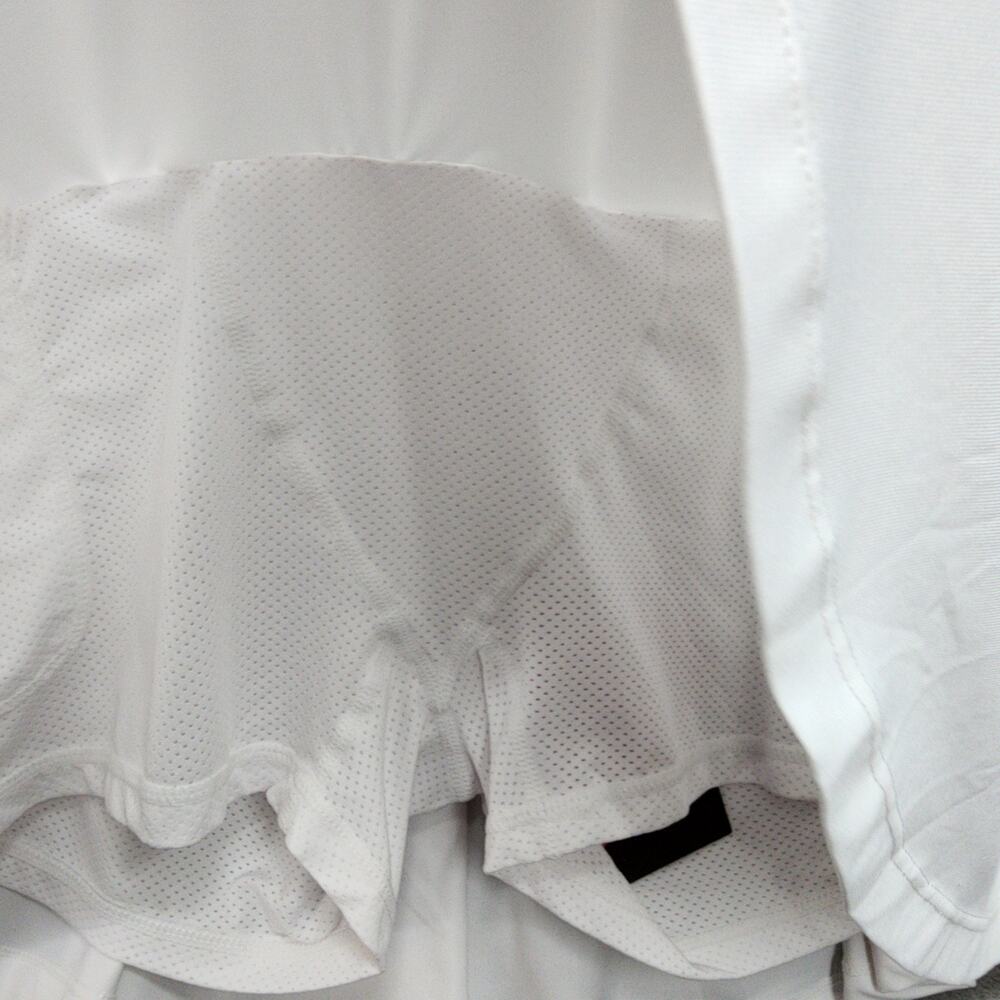 NWT Sanity Women’s Medium White Tennis Skirt w Shorts Under Pockets Pickleball - Picture 4 of 10